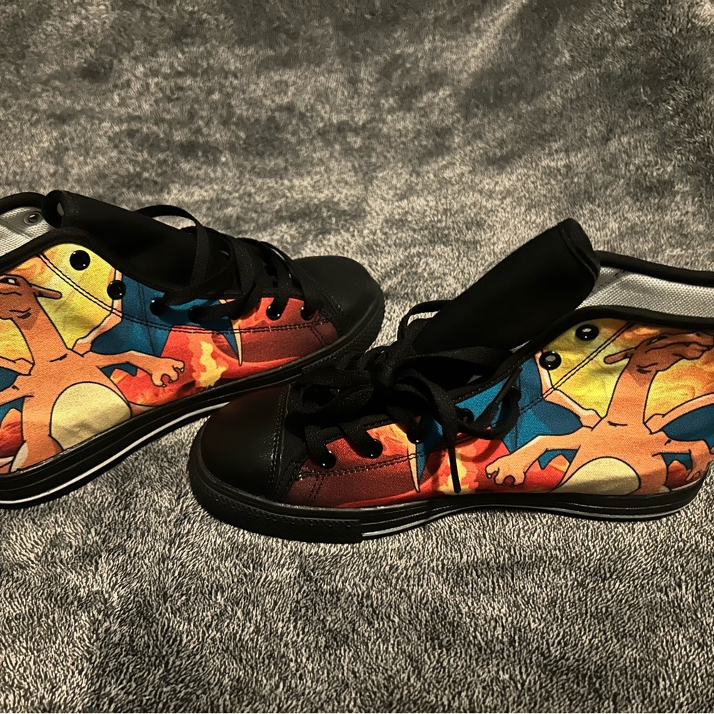 Kids Pokémon Themed Charizard High Tops